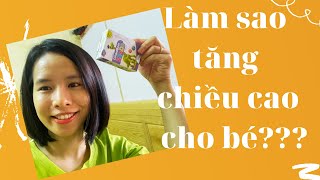 Làm sao tăng chiều cao cho bé??