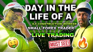 DAY IN THE LIFE OF A SMALL FOREX TRADER: LIVE TRADING NAS100