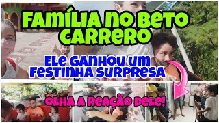 DIA DE BETO CARRERO NIVER DO NOSSO PRIMOGÊNITO| GANHOU UMA FESTINHA SURPRESA NEM ACREDITOU| Dayana R