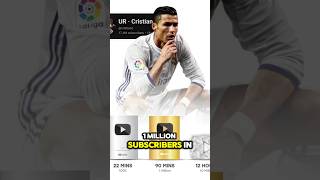 Cristiano Ronaldo is breaking YouTube #cristianoronaldo #ishowspeed #mrbeast