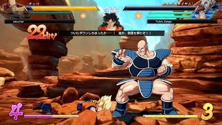 ドラゴンボール ファイターズ 追加DLC ベジータ（黒髪） 悟空に汚ねー花火コンボ