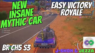 NEW INSANE MYTHIC CAR IN FORTNITE (EASY VICTORY)