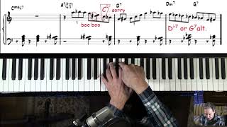 Part 2 - Analyzing Red Garland's solo on A Foggy Day | Jazz Piano College