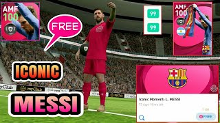 Get Free 100 Rated Iconic MESSI 🔥😱 Pack Opening | PES 2021 Mobile