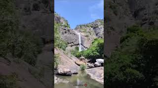 My favorite falls😍//📍Dindigul// Not allowed place🚷 // #traveling#heaven#tracking#beauty