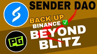 TUTORIAL AIRDROP SENDER DAO DAN BEYOND BLITZ LENGKAP BACK UP BINANCE