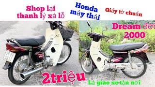 Shop Xe Máy V88 Cập Nhật Dream Super Máy Thái Honda Đời 2000 Siêu Chất máy     nguyên bản Giá Xả lỗ