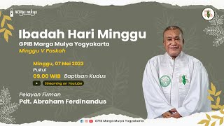 [LIVE 09:00] Ibadah Hari Minggu V Paskah | Hari Pendidikan Nasional |7 Mei 2023