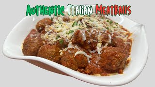 Straight from Italy Meatballs over Pasta Recipe