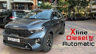 Kia Sonet Xline Diesel Automatic Review 2023 | Is it Worth Buying 🤔?