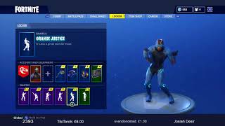 NEW ORANGE JUSTICE EMOTE DANCE -SEASON 4 BATTLE PASS - FORTNITE BATTLE ROYALE