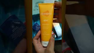 Aqualogica Sunscreen and Facewash #unboxing #short #skincare