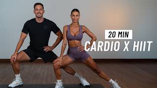 20 MIN CARDIO HIIT WORKOUT - Full Body, No Equipment, No Repeats