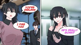 ［Manga dub］ I got fired by a cheeky idol for unreasonable reasons but she ended up...