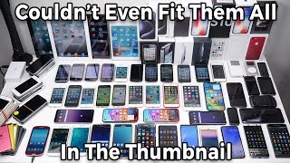 Crazy Hoard of Phones and Tablets - Collection of Apple, Samsung, BlackBerry & More