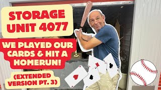 Storage Unit 4077: We Played Our Cards & Hit A Home Run(Extended Version Pt. 3) Storage Unit Unbox