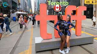 Walking Tour TIFF Toronto King Street West 4K || Virtual Tour TIFF Downtown Toronto Canada