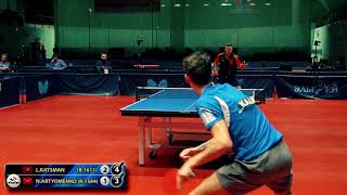 6.КАЦМАН - АРТЁМЕНКО RUSSIAN Team Championship table tennis настольный теннис