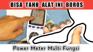 LENGKAP ! POWER METER DIGITAL Pengukur Listrik