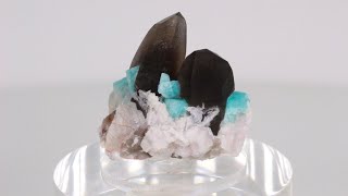 Amazonite with Smoky Quartz