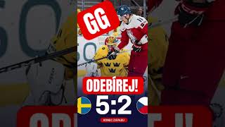 GG #hokej #hockey #cz #czechia #vs #sweden #česko #švédsko #shorts #short #shortsvideo #shortvideo