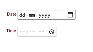 How to create Date & Time In HTML
