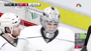 NHL 17 - Amazing blocked shot by Jagr turns in to dazzling goal for Thornton