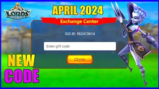 Lords mobile New Redeem Code|New Redemption Code April 2024