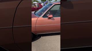 Roseanne the name Buick Regal on Rose Gold Daytons @78chevyboi Connecting Never Competing Car Show