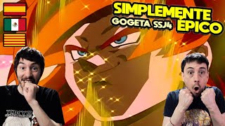 ESPAÑOLES REACCIONAN A DRAGON BALL GT LATINO 🔥GOKU Y VEGETA SE FUSIONAN EN GOGETA SSJ4🔥