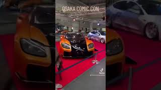 #shorts  OSAKA COMIC CON 大阪コミコン2023 VeilsideブースにAir Force  Suspension TESLA 3 展示しました‼️