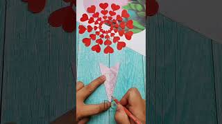 flower by cutting paper #shorts #viral #DIY #Origami #Craft #Tutorial #Creative video #fun #fyp