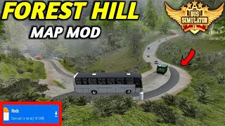 Map Mod Bussid 4.3 - Village & Forest Hill Road Map Mod For Bus Simulator Indonesia।Bussid Mod Map