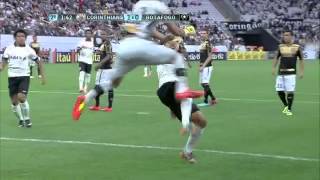 Corinthians 1 x 1 Botafogo - Brasileiro 2014 - 9ª rodada - [Melhores Momentos] - 01/06/2014