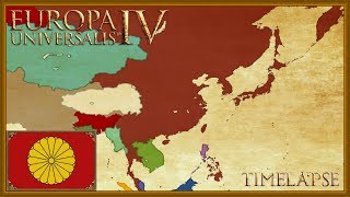 Europa Universalis 4 - Japanese Emperor of China - Timelapse (Mandate of heaven)