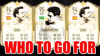 NEW GARRINCHA AND XAVI PRIME ICON MOMENTS SBCS | FIFA 21 ULTIMATE TEAM