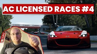 Assetto Corsa Licensed Races @ World Sim Series😍Mazda MX5 @ Lime Rock Park🕹️Race #4