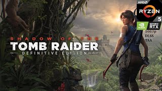 Shadow of The Tomb Raider Benchmark (1080p DLSS/TAA) RTX 3050 8gb, AMD Ryzen5 5500