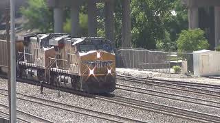 UP #7772 Leads EB Coal Train. Kansas City, MO 9/7/24