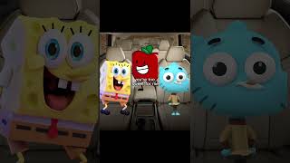 #Gumball #SpongeBob #Apple