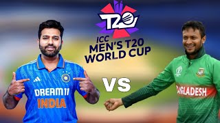 India vs Bangladesh T20 World Cup Highlights | Super 8 | Kohli 76