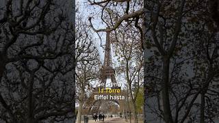 Se cierra la Torre Eiffel hasta nuevo aviso