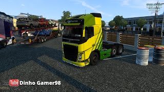 Euro Truck Simulator 2 -1.43 -  |  Volvo | Posto Bem Vindo Virtual | Feliz Pascoa |  #11