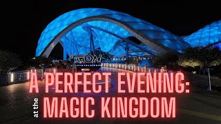 Walt Disney World Day 1:  A Perfect Evening with Extended Evening Hours at the Magic Kingdom