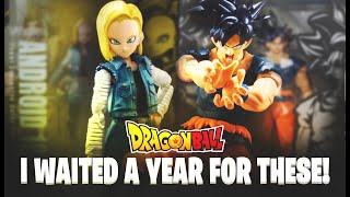 I waited a YEAR for these! Dragon Ball S.H.Figuarts Event Exclusive Android 18 + Son Goku Unboxing