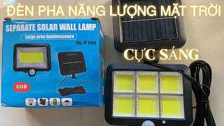 Đèn Cảm Biến Năng Lượng Mặt Trời Giá Rẻ Độ Sáng Cực Tốt