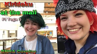 Kirideku at the mall (BNHA Cosplay)