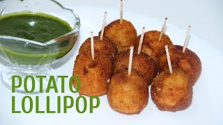 Crispy Potato Lollipop Recipe | Quick & Easy Snacks For Kids | झटपट बनाये कुरकुरे आलू बॉल्स