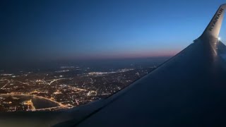 Ryanair Boing 737-800 Flight London Stansted Airport to Budapest Airport