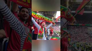 Portuguese fans at the EURO 2024Here on the occasion of 🇹🇷Türkiye vs Portugal🇵🇹